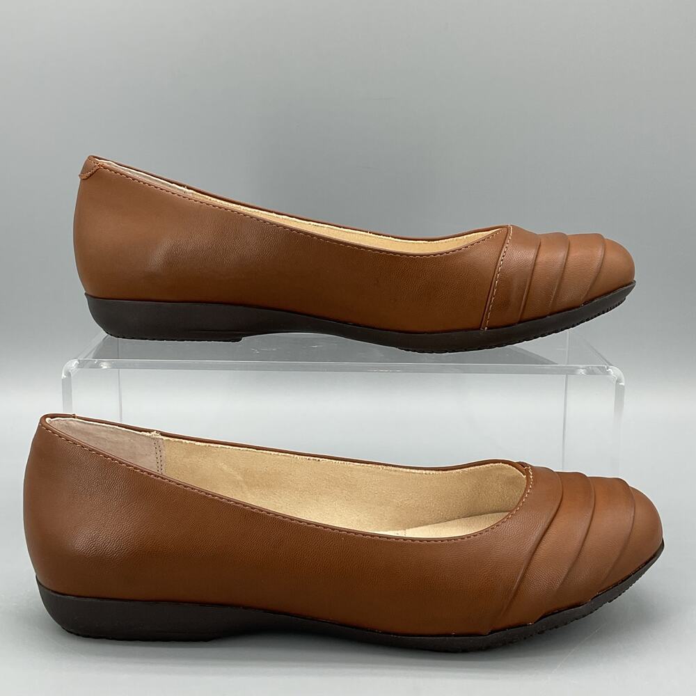 NEW Cliffs by White Mountain Women’s Clara Ballet Flats Brown Size 8.5 - Picture 1 of 10